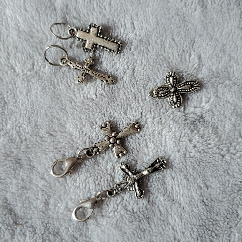 cross jewelry charm pendant combo